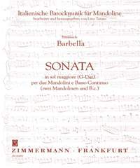 Barbella, E: Sonata in sol maggiore (G major)