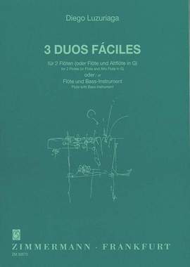 Diego Luzuriaga: 3 Duos fáciles