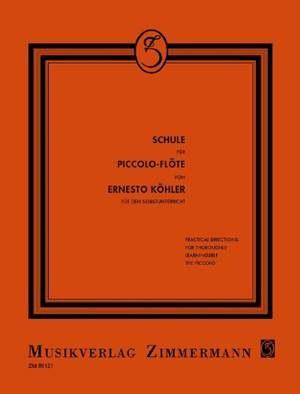 E. Kohler: Schule Fur Piccolo Flote