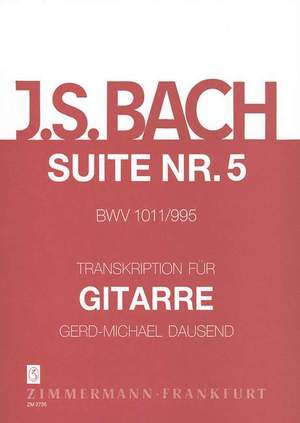 Bach, J S: Suite No. 5 BWV 1011