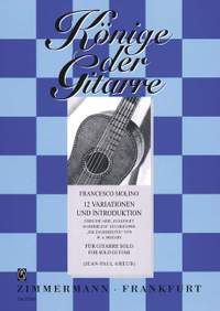 Molino, F: 12 Variationen und Introduktion op. 31