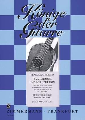 Molino, F: 12 Variationen und Introduktion op. 31