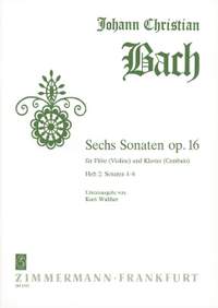 Johann Sebastian Bach: Sonaten(6) 2 Op.16 (J.C.)