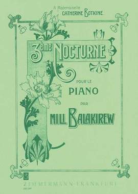 Balakirev, M A: Drittes Nocturne