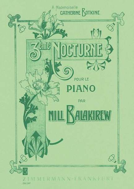 Balakirev, M A: Third Nocturne