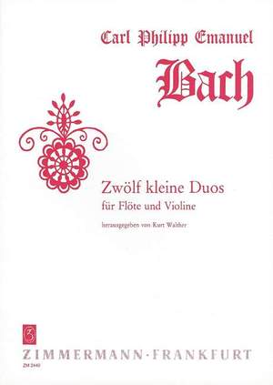 Carl Philipp Emanuel Bach: Zwölf kleine Duos