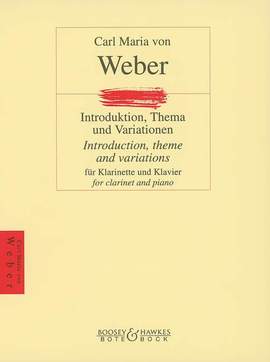 Weber, C M v: Introduktion, Thema und Variationen