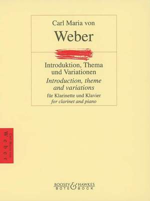Weber, C M v: Introduction, Theme and Variations