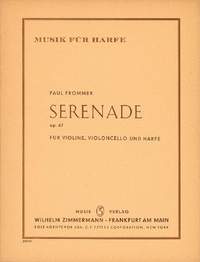 Frommer, P: Serenade op. 47