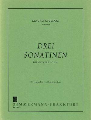 Mauro Giuliani: Sonatinen(3) Op.71