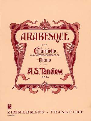 Tanéiew, A S: Arabesque op. 24