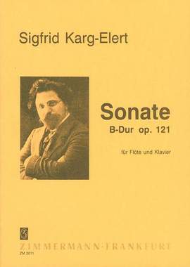 Karg-Elert, S: Sonate B-Dur B flat major op. 121