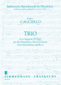 Prospero Cauciello: Trio per due Mandolini e Basso Continuo