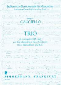 Prospero Cauciello: Trio per due Mandolini e Basso Continuo