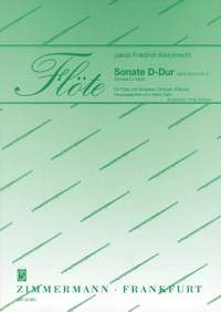 Kleinknecht, J F: Sonate D-Dur D major