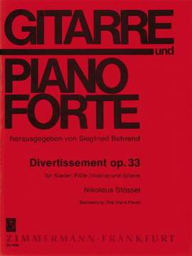 Stoessel, N: Divertissement op. 33