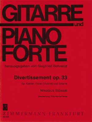 Stoessel, N: Divertissement op. 33