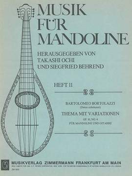 Bortolazzi, B: Thema mit Variationen op. 10/4