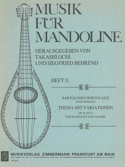 Bortolazzi, B: Theme with Variations op. 10/4