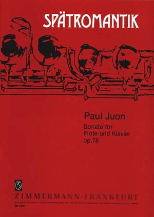 Juon, P: Sonata op. 78