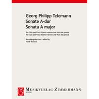 Telemann, G P: Sonata A major