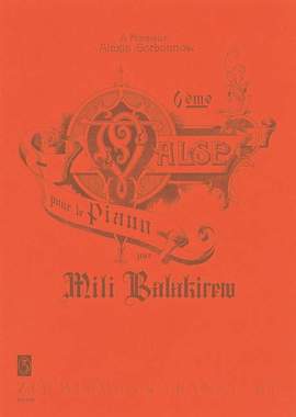 Balakirev, M A: Sechster Walzer