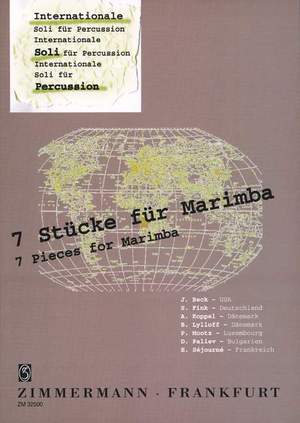 Siegfried Fink: 7 Stücke für Marimba