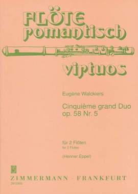 Walckiers, E: Cinquième grand Duo g-Moll G minor op. 58/5