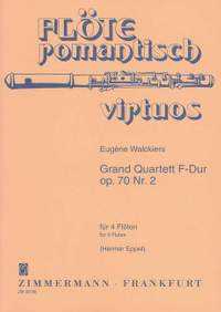 Walckiers, E: Grand Quartett F-Dur F major op. 70/2