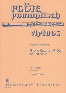 Walckiers, E: Grand Quartett F-Dur F major op. 70/2