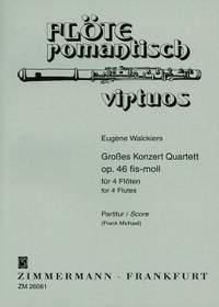 Walckiers, E: Quartet Concerto in F-sharp minor op. 46