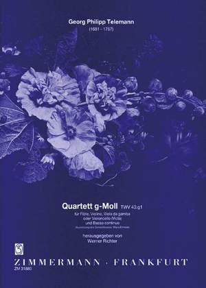 Georg Philipp Telemann: Quartett G-Moll TWV. 43
