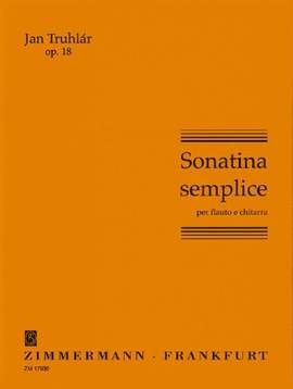 Truhlar, J: Sonatine semplice op. 18