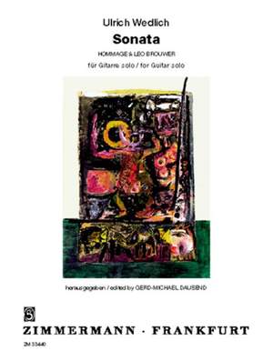 Wedlich, U: Sonata "Hommage à Leo Brouwer"