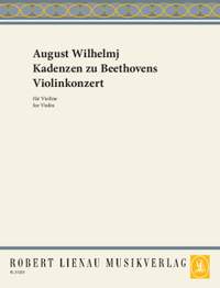 Wilhelmj, A: Cadenzas to Beethoven's violin concert