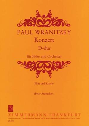 Wranitzky, P: Konzert D-Dur D major