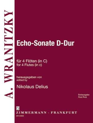 Wranitzky, P: Echo-Sonate D-Dur D major