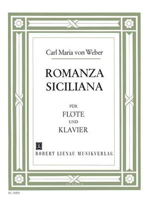 Weber, C M v: Romanza Siciliana G minor op. posth.