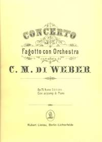 Weber, C M v: Concerto op. 75