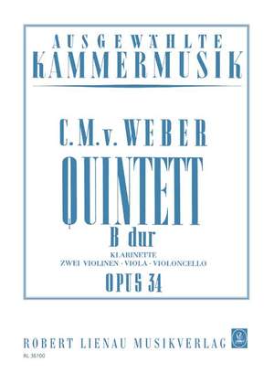 Carl Maria von Weber: Quintett B-Dur op. 34