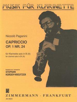 Paganini, N: Capriccio op. 1/24