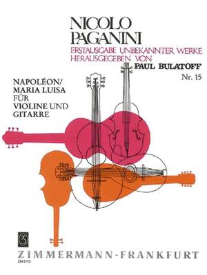 Paganini, N: Napoléon/Maria Luisa 15