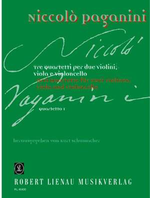 Niccolò Paganini: Quartett Nr. 1