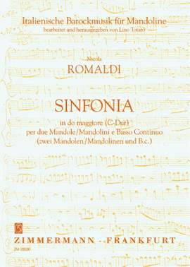 Romaldi, N: Sinfonia C-Dur C major