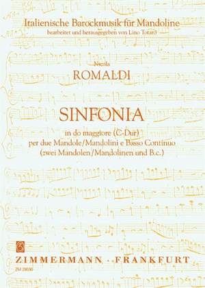 Romaldi, N: Sinfonia C major