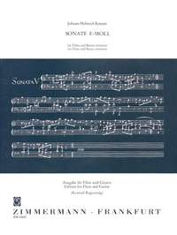 Roman, J H: Sonata E minor