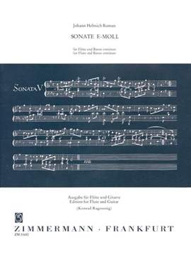 Roman, J H: Sonata E minor E minor