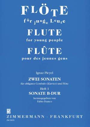 Pleyel, I J: 2 Sonaten B flat major Issue 1
