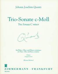 Johann Joachim Quantz: Trio-Sonate c-Moll