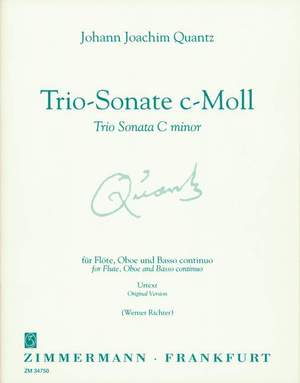 Johann Joachim Quantz: Trio-Sonate c-Moll